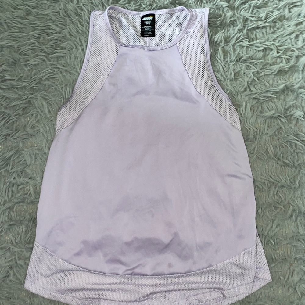 Purple work out tank